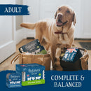 Butcher's Complete Wet Can Grain Free Hypoallergenic Adult Dog Food Recipes in Jelly Pack 24x400g - Chicken, Beef & Lamb