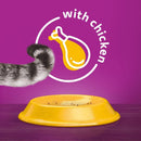 WHISKAS - 1+ Adult Dry Cat Food - 7kg - Biscuits Made with Chicken - Bulk Cat Food Bag