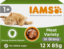 IAMS Adult Wet Cat Food Land Collection in Gravy 12 x 85g