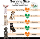 NutriPaw Calming, Probiotic Bundle - Soft Chews For Bum Scooting, Anal Glands, Gut Health, Itchy, Smelly Ears - Reduce Anxiety, Stress, Fear, Barking, Reactivity - Non-Drowsy - Great for all dogs