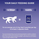 PURINA ONE Senior 7+ Mini Fillets Salmon & Ocean Fish Wet Cat Food 8x85g (Pack of 5)