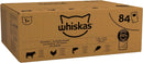 whiskas 1 plus Adult Mixed Selection in Jelly 84 Pouches, Adult Wet Cat Food, Megapack (84 x 85 g)