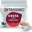 Tassimo Costa Americano Coffee Pods - 10 Packs (160 Drinks)