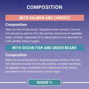 PURINA ONE Senior 7+ Mini Fillets Salmon & Ocean Fish Wet Cat Food 8x85g (Pack of 5)