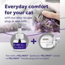 FELIWAY Optimum 30 Day Cat Calming Odourless Refill for Pheromone Diffuser, 48ml - Helps Solve Signs of Stress in Cats & Kittens, Veterinary Recommended, Drug-free, Clinically Proven
