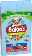 BAKERS Superfoods Adult Dry Dog Food Beef with Vegetables 14kg Pack