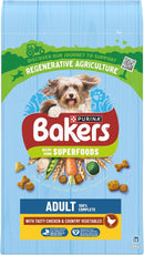 Bakers Adult Dry Dog Food Chicken and Veg 14 kg, Packaging May Vary