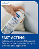 Indorex Defence Household Flea Spray | Protect Home from Fleas & House Dust Mites | Long-Lasting Protection for Up to 12 Months | 500ml Can