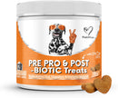 Subscribe & Save NutriPaw Pre, Pro & Postbiotic Digestive Treats For Dogs - Gut Health, Sensitive Tums, Anal Glands, Scooting, Loose Stools, Smelly, Itchy Ears, Great