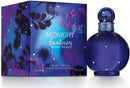 Britney Spears Midnight Fantasy 100 ml – Eau de Parfum for Women – Floral Amber Fruity Fragrance – Notes of Exotic Plum, Velvet Iris and Amber – Midnight Blue Bottle