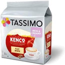 Tassimo Kenco Flat White Coffee Pods - 10 Packs (Total 80 Flat White Milky Coffee Drinks)