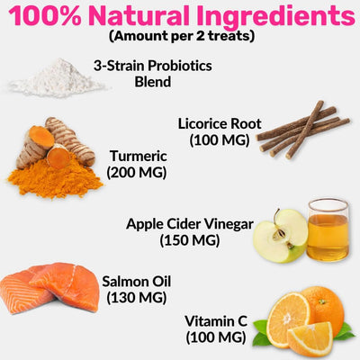 NutriPaw All-Itch Immunity Treats For Dogs - Soothe Itchy Paws, Eyes, Ears, Skin - Stop Itching, Licking, Scratching - Perfect for Small, Medium & Large Dogs - Supports Seasonal Itching