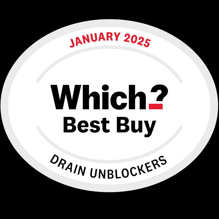 Buster Bathroom Drain Unblocker 300ml, Pack of 2 – Sink Unblocker Removes Hair & Sludge in Showers, Baths & Sinks. Fast-Acting Shower Drain Unblocker Clears Blockages & Slow-Draining Water