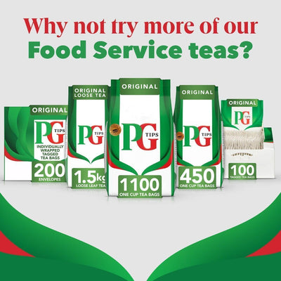 PG Tips Catering One Cup Tea Bags - 2x1100