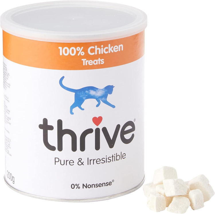 Thrive Cat 100% CHICKEN CAT TREATS MaxiTube 170g