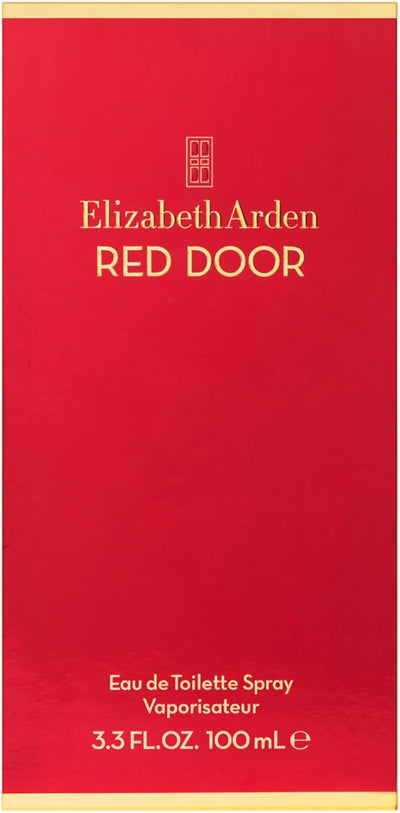 Elizabeth Arden Red Door Eau de Toilette Spray, 100ml, floral woody perfume, luxury fragrance for women
