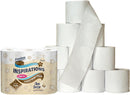 Freedom Inspirations Luxury 3Ply Toilet Roll - 45 Quilted Shea Butter Triple Soft and Scented Hygiene Bulk White Toilet Tissue and Loo Rolls