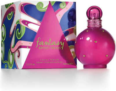 Britney Spears Fantasy Eau de Parfum Spray, 100ml, Fresh Gourmand Fragrance, Celebrity Perfume for Women