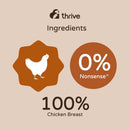 Thrive Cat 100% CHICKEN CAT TREATS MaxiTube 170g