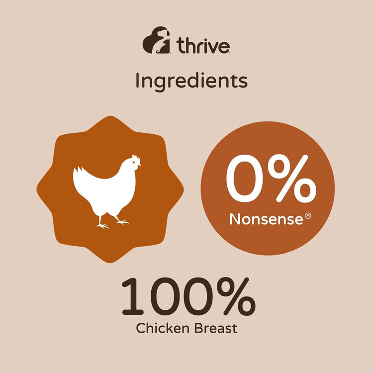Thrive Cat 100% CHICKEN CAT TREATS MaxiTube 170g