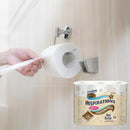 Freedom Inspirations Luxury 3Ply Toilet Roll - 45 Quilted Shea Butter Triple Soft and Scented Hygiene Bulk White Toilet Tissue and Loo Rolls