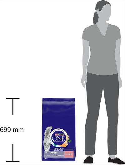 PURINA ONE Bifensis Adult Dry Cat Food Salmon 7.5kg Pack