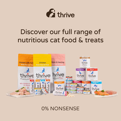 Thrive Cat 100% CHICKEN CAT TREATS MaxiTube 170g
