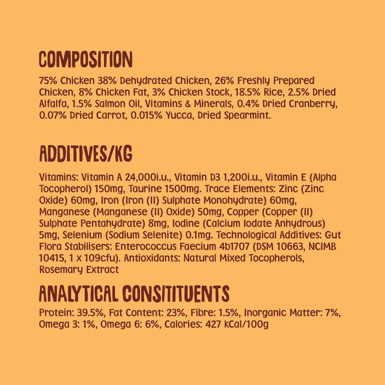 Scrumbles Adult and Senior Cats Dry Food, 750g