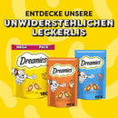DREAMIES - Cat Treats - 12 x 60g - Multipack Biscuits - Variety Snack Box - 12 Pouches