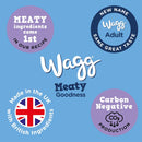 Wagg Meaty Goodness Complete Dry Adult Dog Food Beef Dinner 12kg - Meaty Ingredients Come 1st