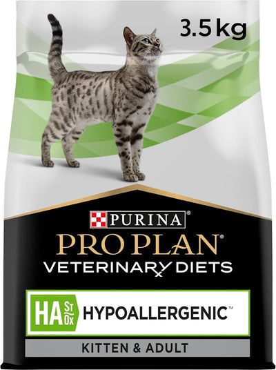 PRO PLAN VETERINARY DIETS Cat Food Hypoallergenic 3.5kg (Single Case)