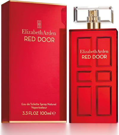 Elizabeth Arden Red Door Eau de Toilette Spray, 100ml, floral woody perfume, luxury fragrance for women