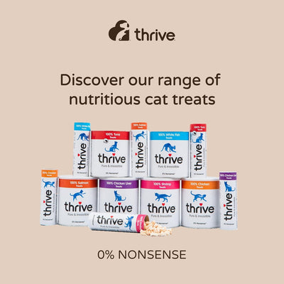 Thrive Cat 100% CHICKEN CAT TREATS MaxiTube 170g