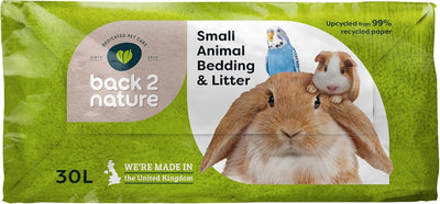 Back-2-Nature Small Animal Bedding and Litter, 30 L (Packaging may vary)