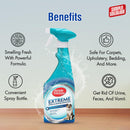 Simple Solution Extreme Dog Stain and Odour Remover, Enzymatic Cleaner with 3X Pro-Bacteria Cleaning Power - 500ml