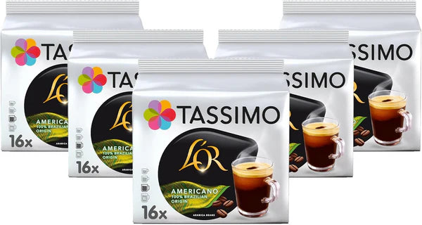 Tassimo L'OR Americano 100% Brazilian Origin