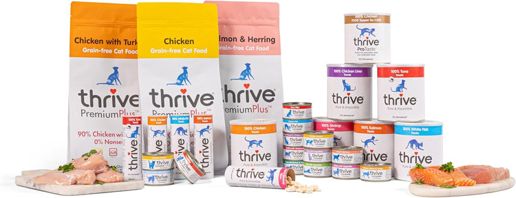 Thrive Cat 100% CHICKEN CAT TREATS MaxiTube 170g