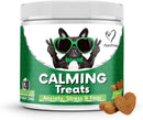NutriPaw Calming Treats For Dogs - Reduce Stress, Fear, Separation, Barking, Hyperactivity, Reactivity, Aggression, Travel - Calm without Drowsiness dogs