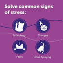 FELIWAY Classic 3 x 30 Day Cat Calming Odourless Refills for Pheromone Diffuser, 3 x 48ml - Helps Solve Common Signs of Stress in Cats & Kittens, Veterinary Recommended, Drug-free, Clinically Proven