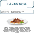 GOURMET Perle Chef's Collection Adult Wet Cat Food Mini Fillets in Gravy Variety Turkey, Tuna, Duck, Lamb 40 x 85g Pouches