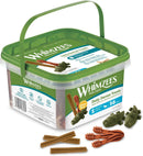 WHIMZEES By Wellness Variety Box Dental, Mixed Shapes, Size S, 56 Pieces, Natural and Grain Free Dog Chews, Dog Dental Sticks for Small Breeds, No Added Sugar