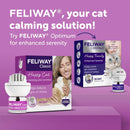 FELIWAY Classic 30 Day Cat Calming Plug In Pheromone Diffuser Starter Kit, 48ml - Helps Solve Common Signs of Stress in Cats & Kittens, Veterinary Recommended, Clinically Proven
