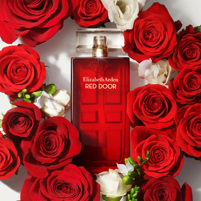 Elizabeth Arden Red Door Eau de Toilette Spray, 100ml, floral woody perfume, luxury fragrance for women