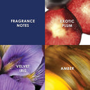 Britney Spears Midnight Fantasy 100 ml – Eau de Parfum for Women – Floral Amber Fruity Fragrance – Notes of Exotic Plum, Velvet Iris and Amber – Midnight Blue Bottle