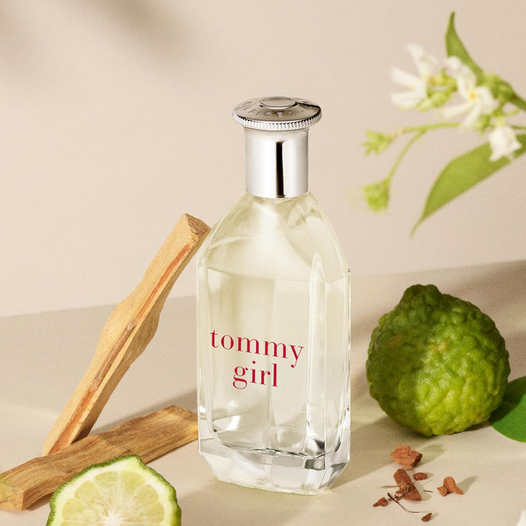 Tommy Hilfiger – Tommy Girl Eau de Toilette 100 ml – Perfume for Women – Very Fresh Floral Fragrance with Fruity Notes – Transparent Glass Bottle