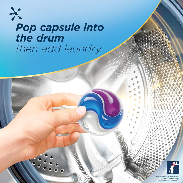 Persil Non Bio 3 in 1 Washing Capsules laundry capsules gentle next to sensitive skin for outstanding stain removal in quick & cold washes 48 washes