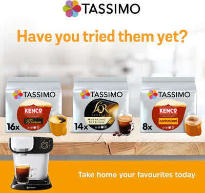 Tassimo Costa Americano Coffee Pods x16 (Pack of 5, Total 80 Drinks)