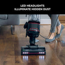 Shark Corded Upright Vacuum Cleaner 1.1L with Lift-Away Technology, Pet Model, LED Headlights, Anti-Allergen, 8m Cord, 750W, Pet, Crevice, Multi-Surface Tools, Red/Black, NV602UKT