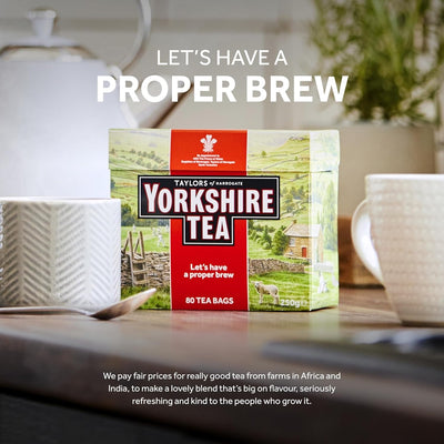 Yorkshire Tea, 5 Boxes of 40 Tea Bags, (Total 200 Bags)