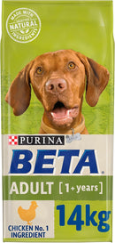 Beta Adult Rich In Chicken, Dry Dog Food 14Kg